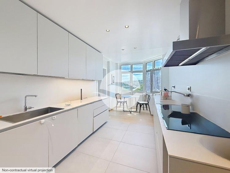 Sublime appartement, spacieux avec vue sur le lac et le jet d'eau!