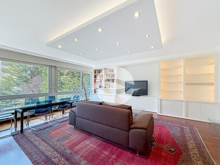 Magnifique appartement meublé de 3 pièces au 2ème étage, balcon