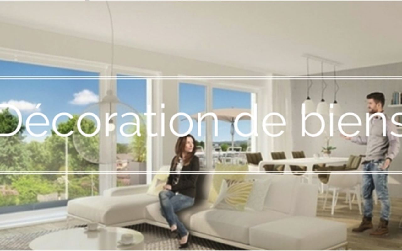 Décoration pour la vente d'un bien