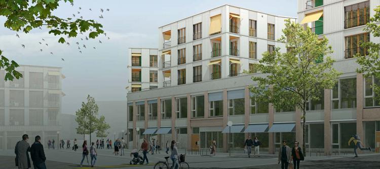 B-201 - Spacieux 3,5 pièces avec terrasse privative et balcon, orienté côté lac