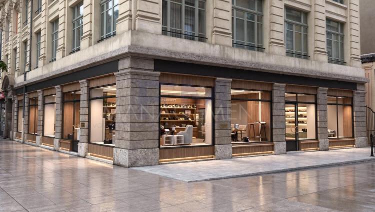 Rue de Lausanne - Arcades d'environ 196m2/PPE