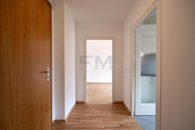 Meyrin Village – Rue Virginio-Malnati - Appartement rénové – 3 pièces – env. 41 m² avec balcon